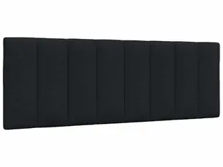 Gavlpude Hanko 120 cm - stof, sort sengegavlspude