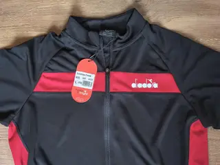 NY FLOT DIADORA CYKELTRØJE, STR L, GENNEMLYNET