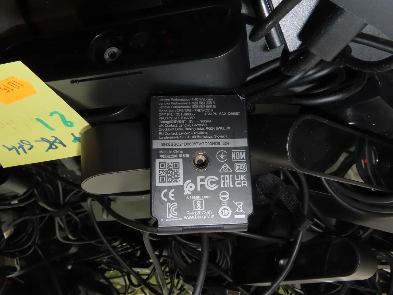 Billede 3 - 3 stk. Webcam LENOVO Performance FHD