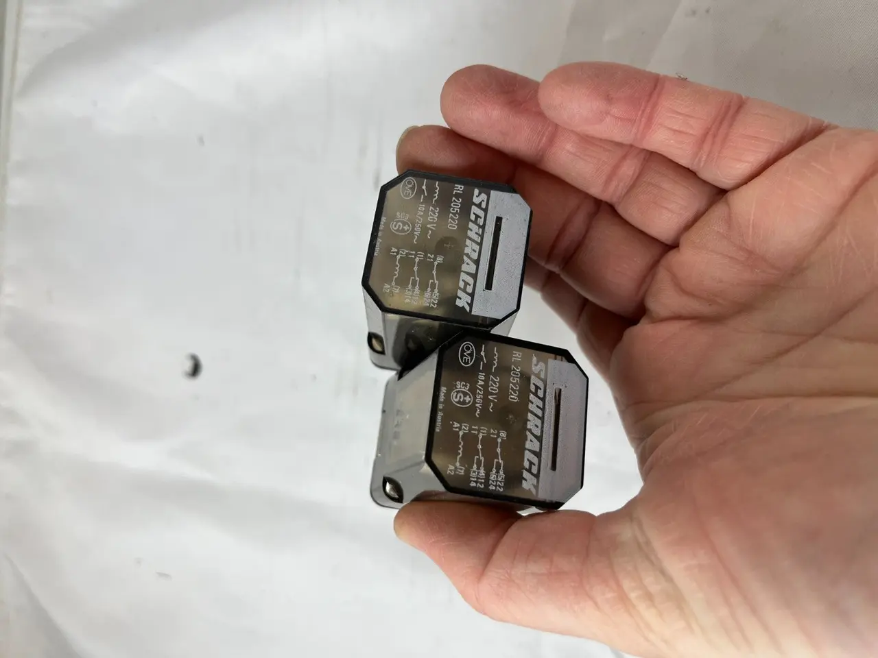 Billede 7 - Schrack RL205220 relæ 220V AC 10A 11‑Pin Octal – 2