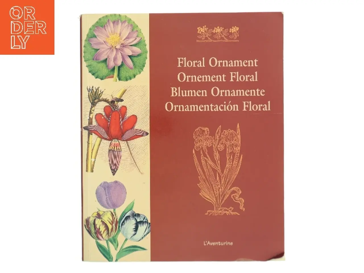 Billede 1 - Ornamentbibliotek Royaltyfri Blomster designs (Bog)