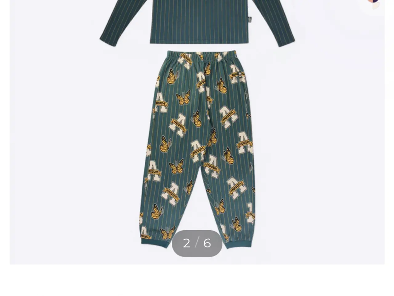 Billede 5 - Lækker Pyjamassæt - nyt med tags 