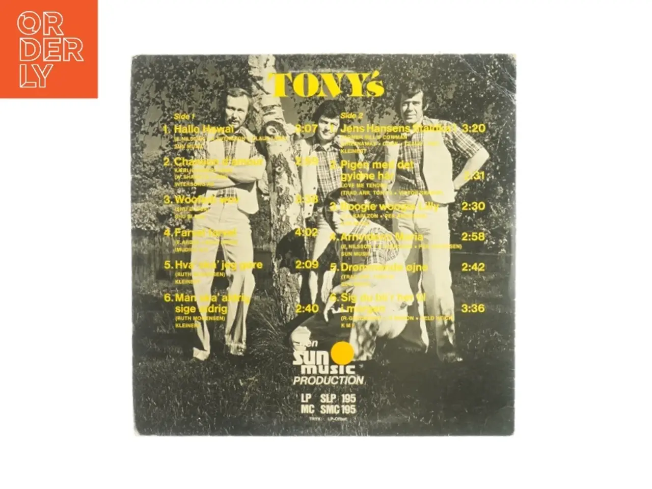 Billede 2 - Tony's Vinylplade