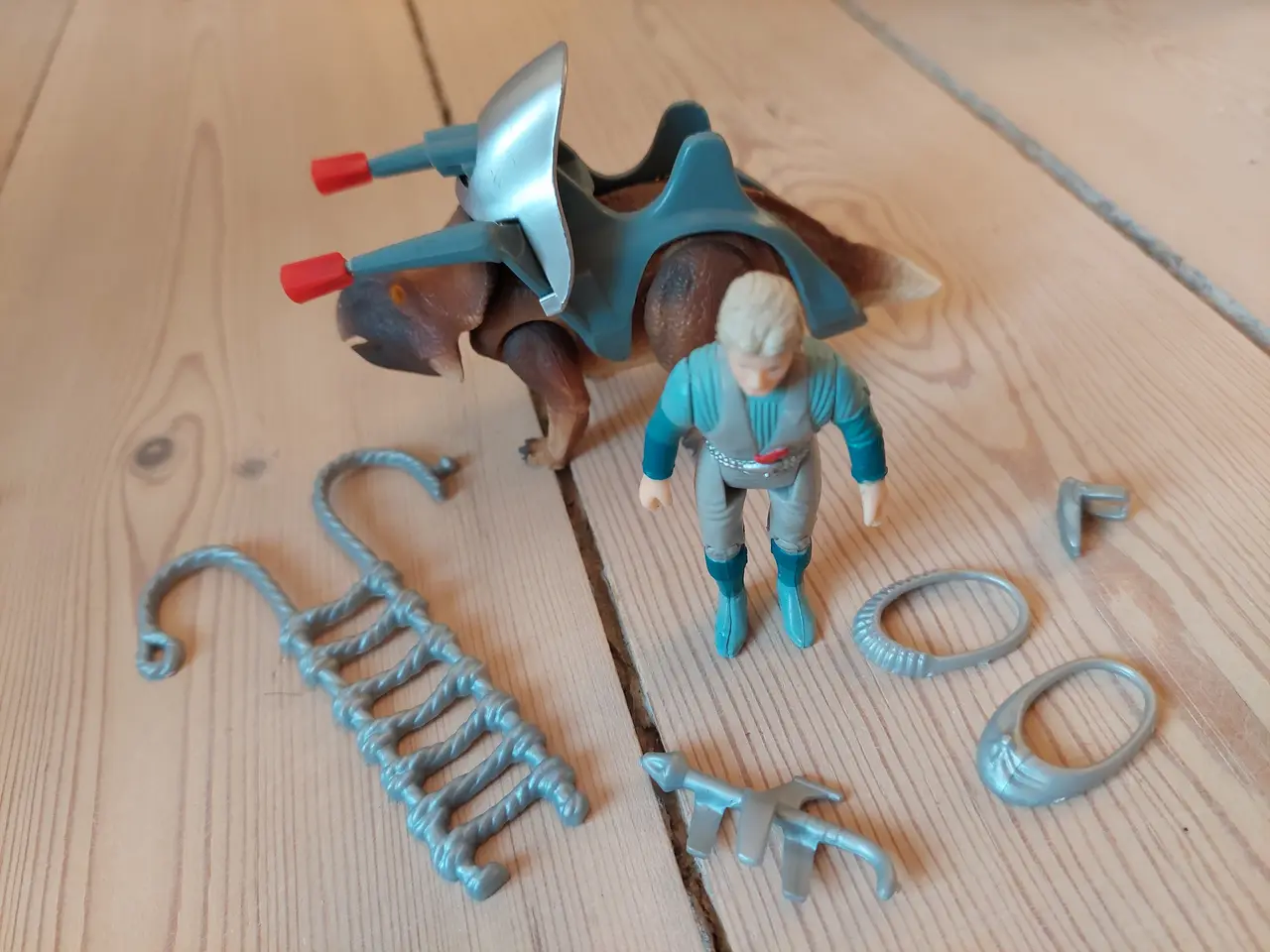 Billede 2 - Dino-Riders - Protoceratops med soldaten Kanon