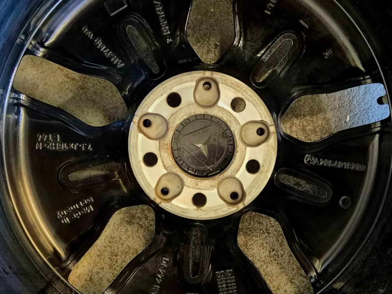 Billede 3 - 5x112 MERCEDES ORIGINAL ALUFÆLGE MED SOMMERDÆK