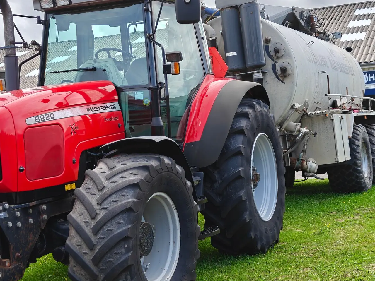 Billede 1 - Slamsuger - spulevogn inkl. Massey Ferguson 8220 Traktor