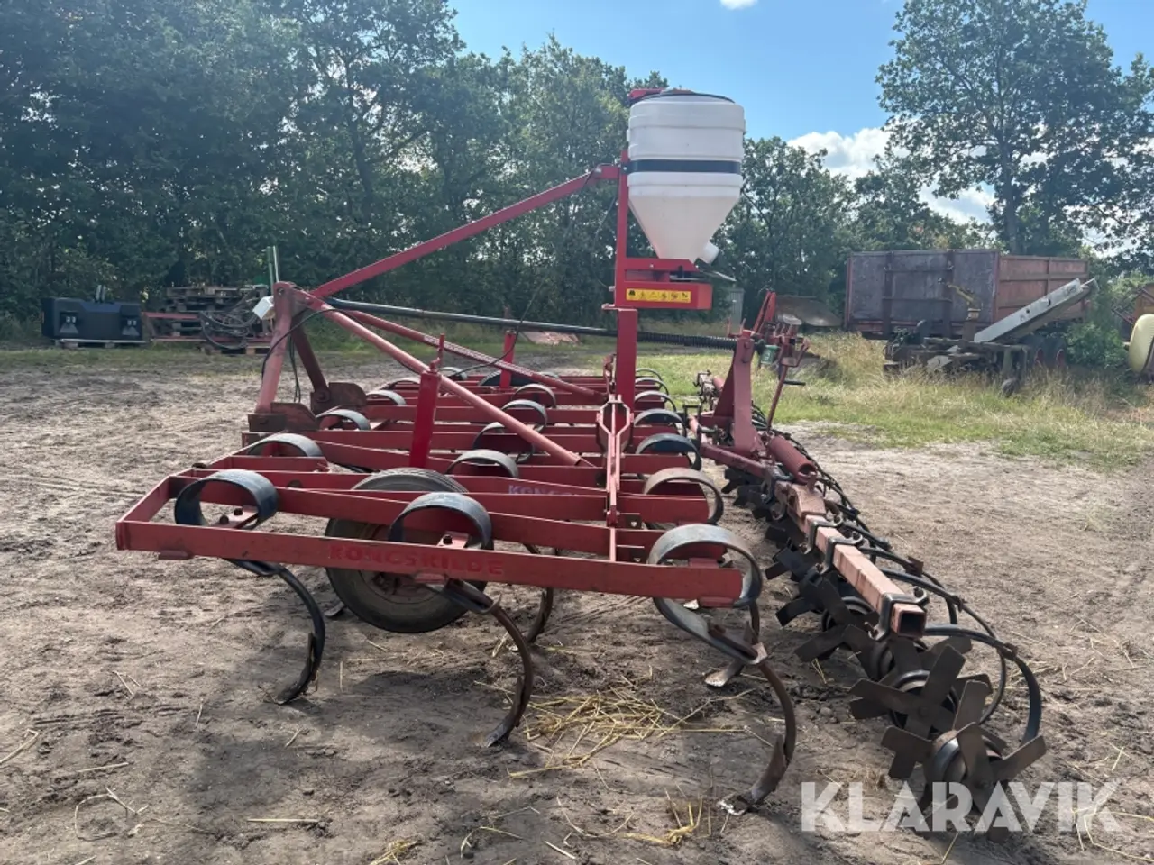 Billede 4 - Harve Kongskilde vibroflex VF 313 med efterafgrøde sprøjte