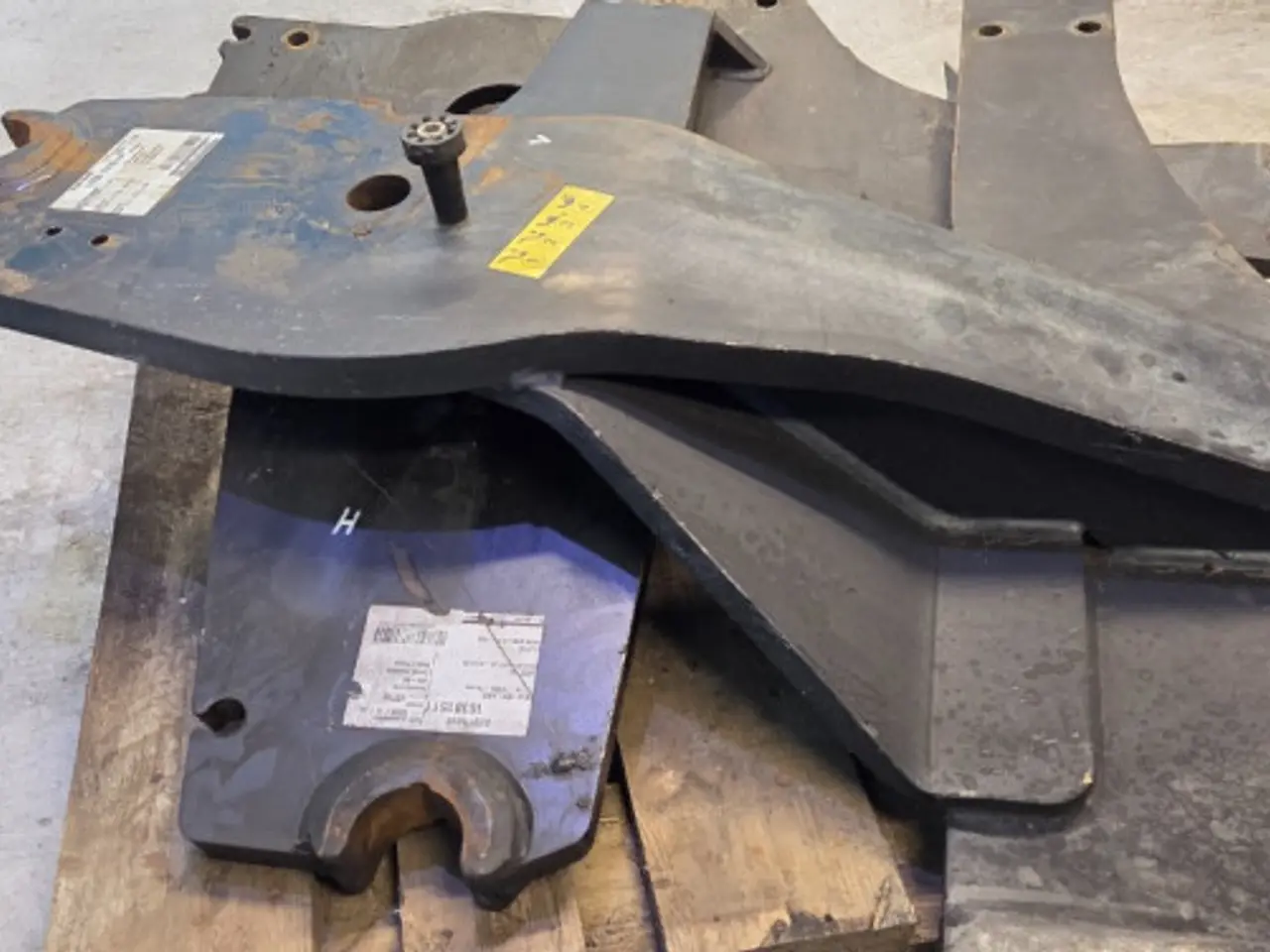 Billede 6 - New Holland TS125A Frontarm Sæt 10381512
