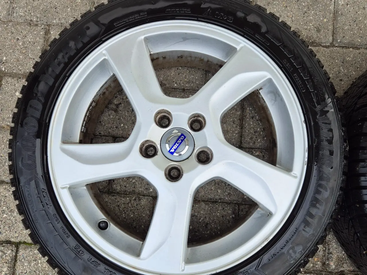 Billede 2 - 17" Originale Volvo 5x108 alufælge 