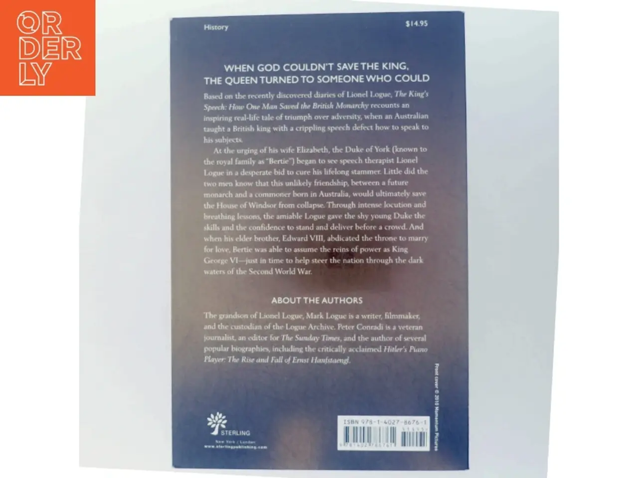 Billede 3 - 'The kingś speech' af Mark Logue (bog)
