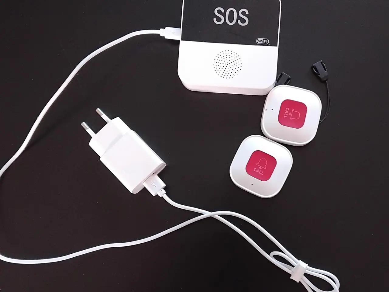 Billede 2 - SOS Alarm med 2 knapper ikke nødkald