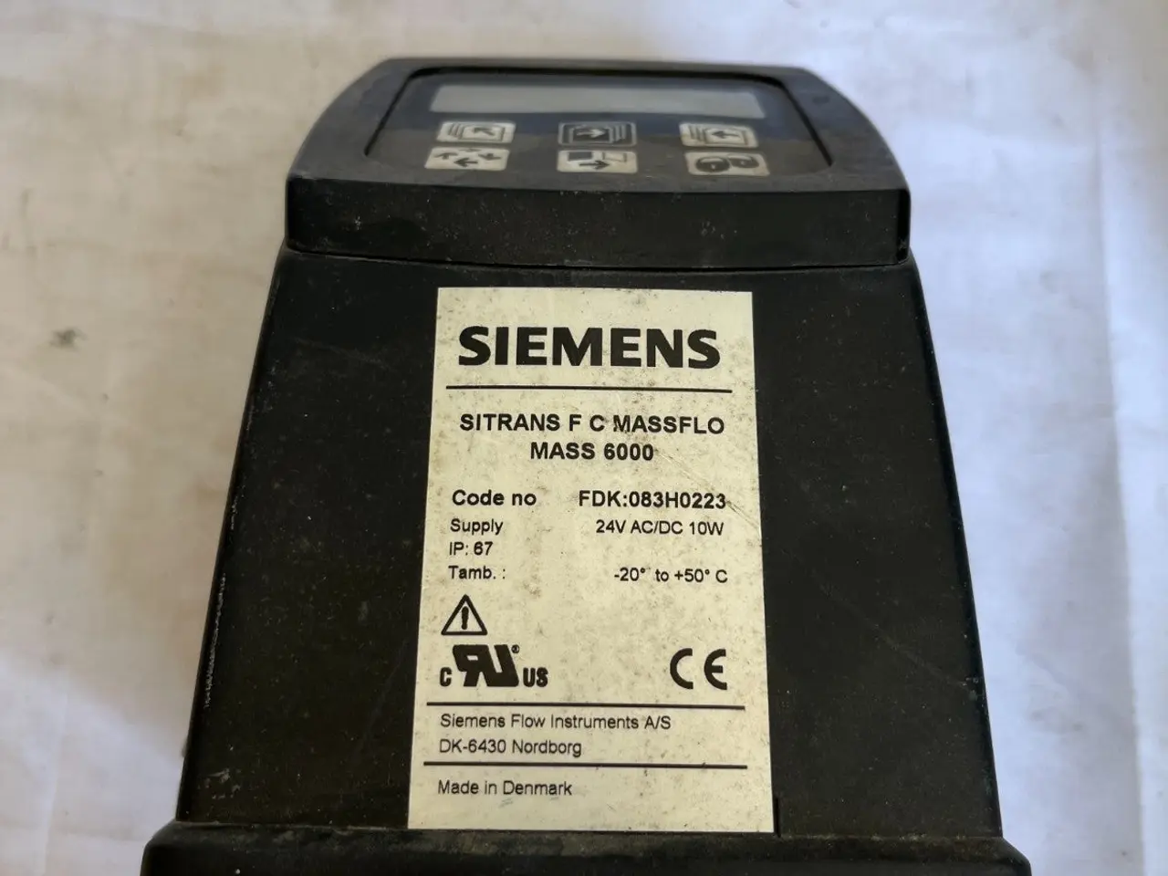 Billede 5 - Siemens Sitrans F C MASS 6000 Massflo FDK:083H0223