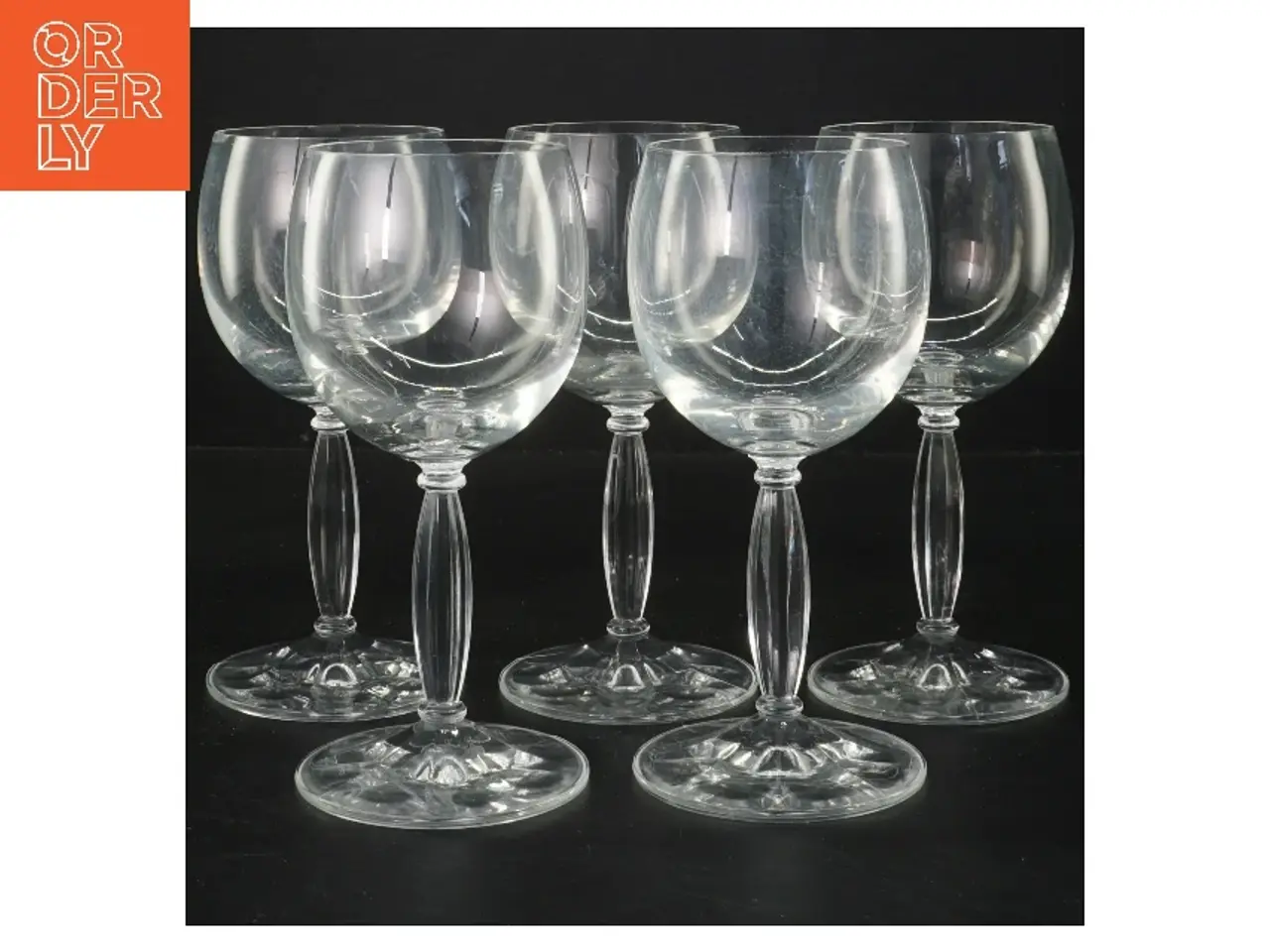 Billede 1 - Vin glas sæt (str. 16 cm, 5 styk cm)