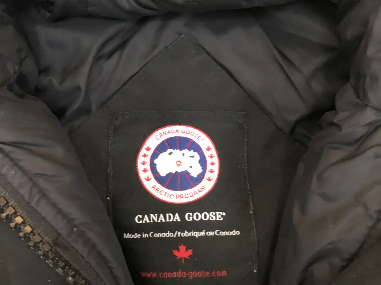 Billede 4 - Ægte Canada Goose vinterjakke med pelskant