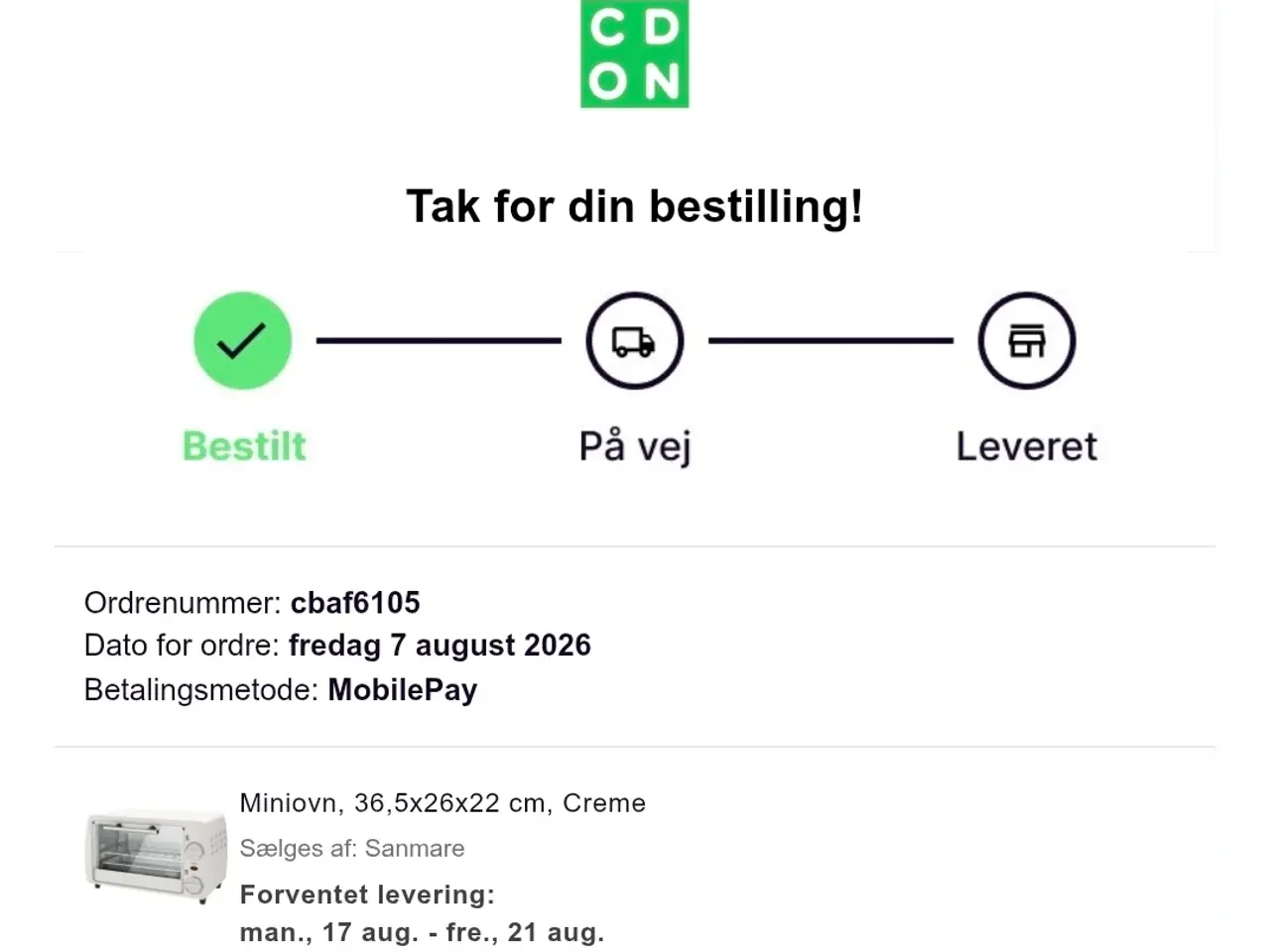 Billede 5 - HELT NY miniovn 10 liter
