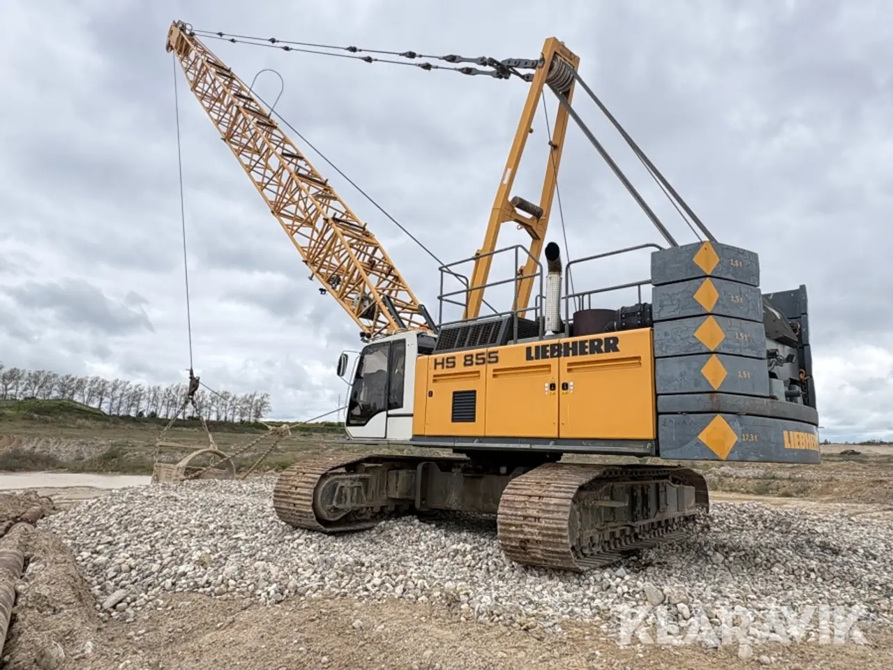 Billede 4 - Slæbeskovlsmaskine Liebherr HS 855 HD