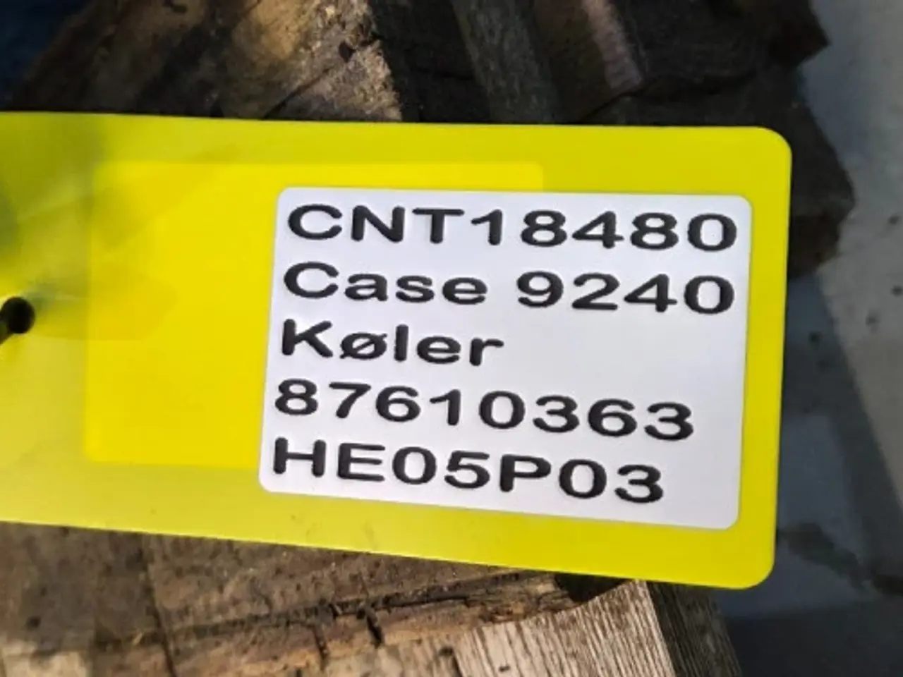 Billede 15 - Case 9240 Køler 87610363