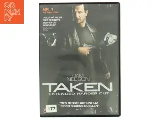 DVD-film 'Taken' Extended Harder Cut fra Scanbox Entertainment