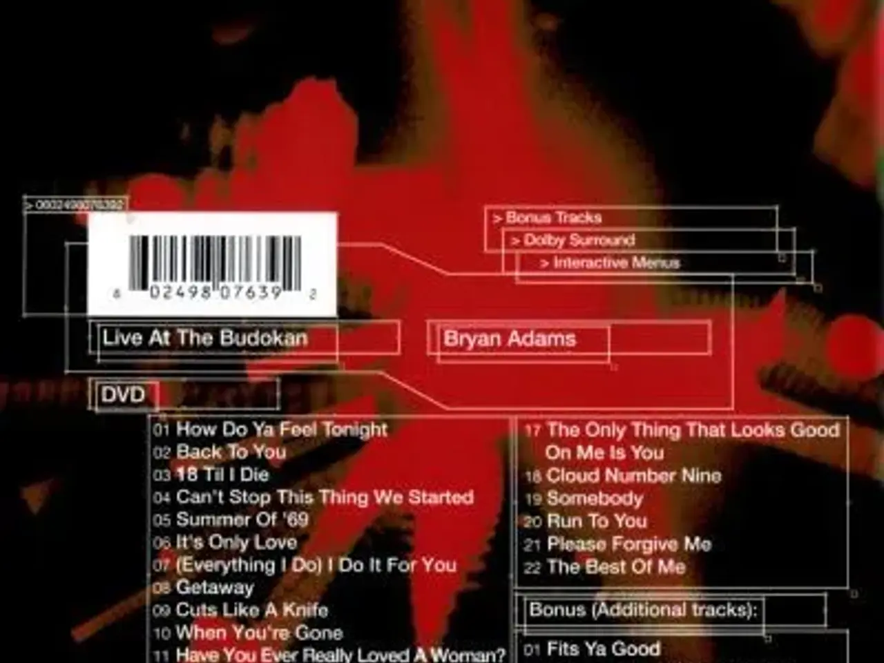 Billede 2 - BRYAN ADAM ; Live Japan 2000