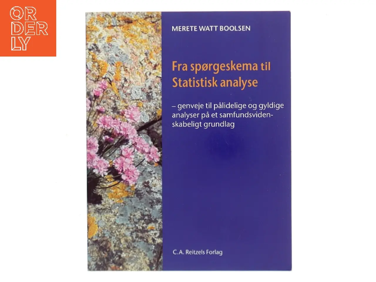 Billede 1 - Fra spørgeskema til statistisk analyse af Merete Watt Boolsen (Bog)