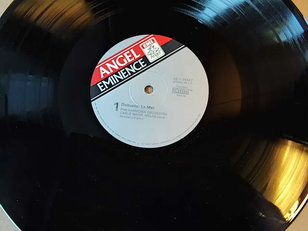 Billede 3 - Debussy: La Mer + 3 nocturnes, Giulini - LP