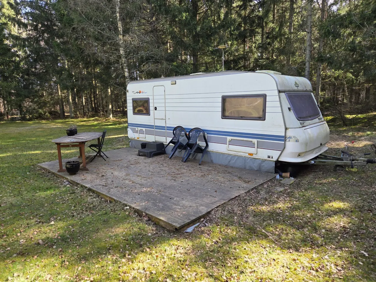 Billede 1 - Campingvogn til leje for hele sommeren