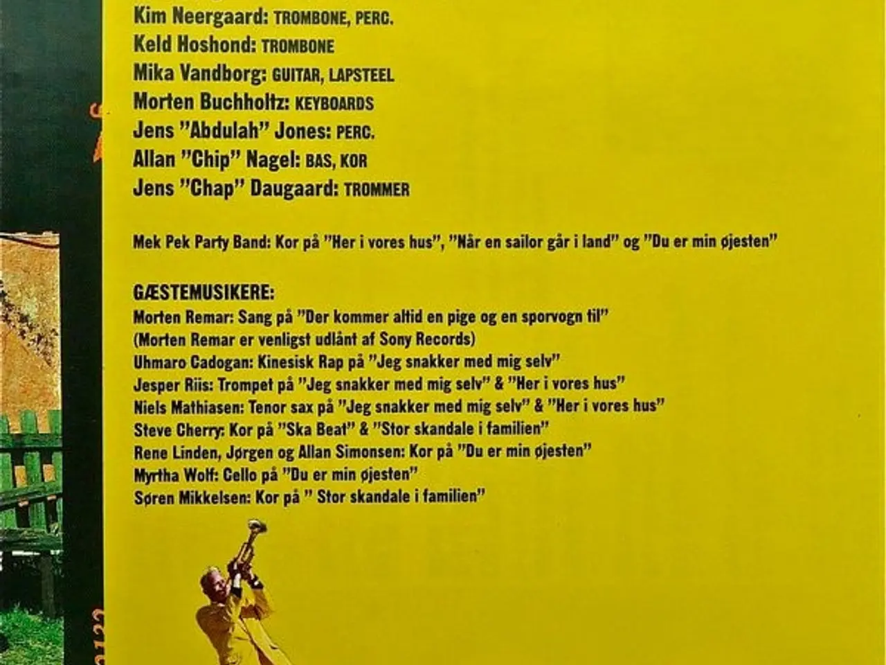 Billede 3 - Mek Pek Party Band – Pek'en Passer – CD