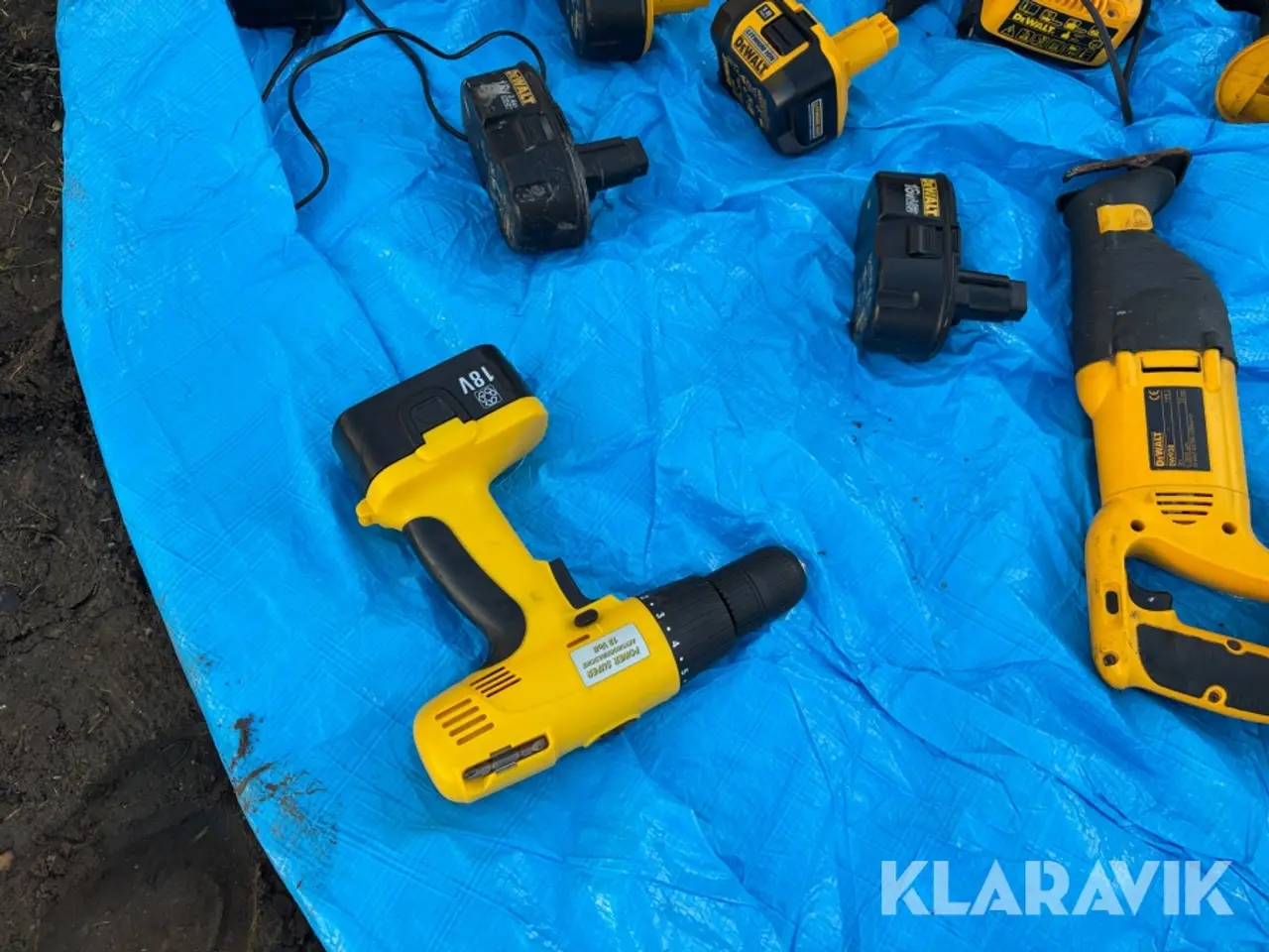 Billede 10 - Håndværktøj Dewalt blandet lot 16 styk