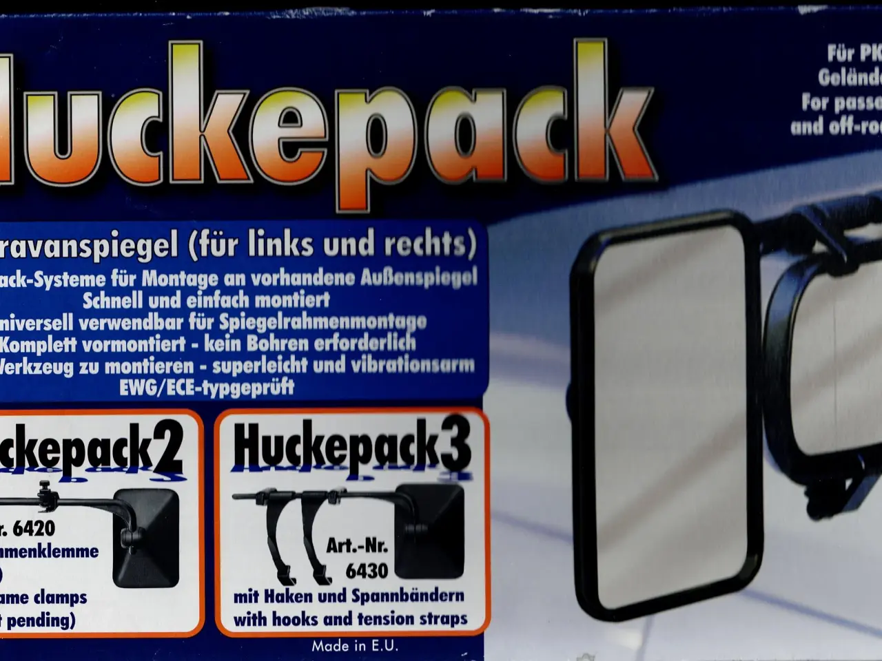 Billede 4 - orig. Hagus Caravan Spiegelsatz (links/rechts) neu