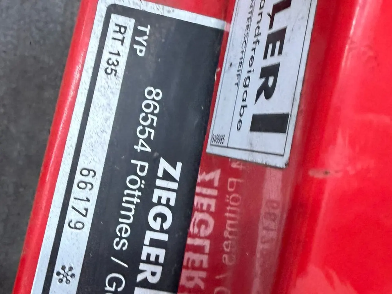 Billede 6 - Ziegler Raps sidekniv Hydraulisk sidekniv