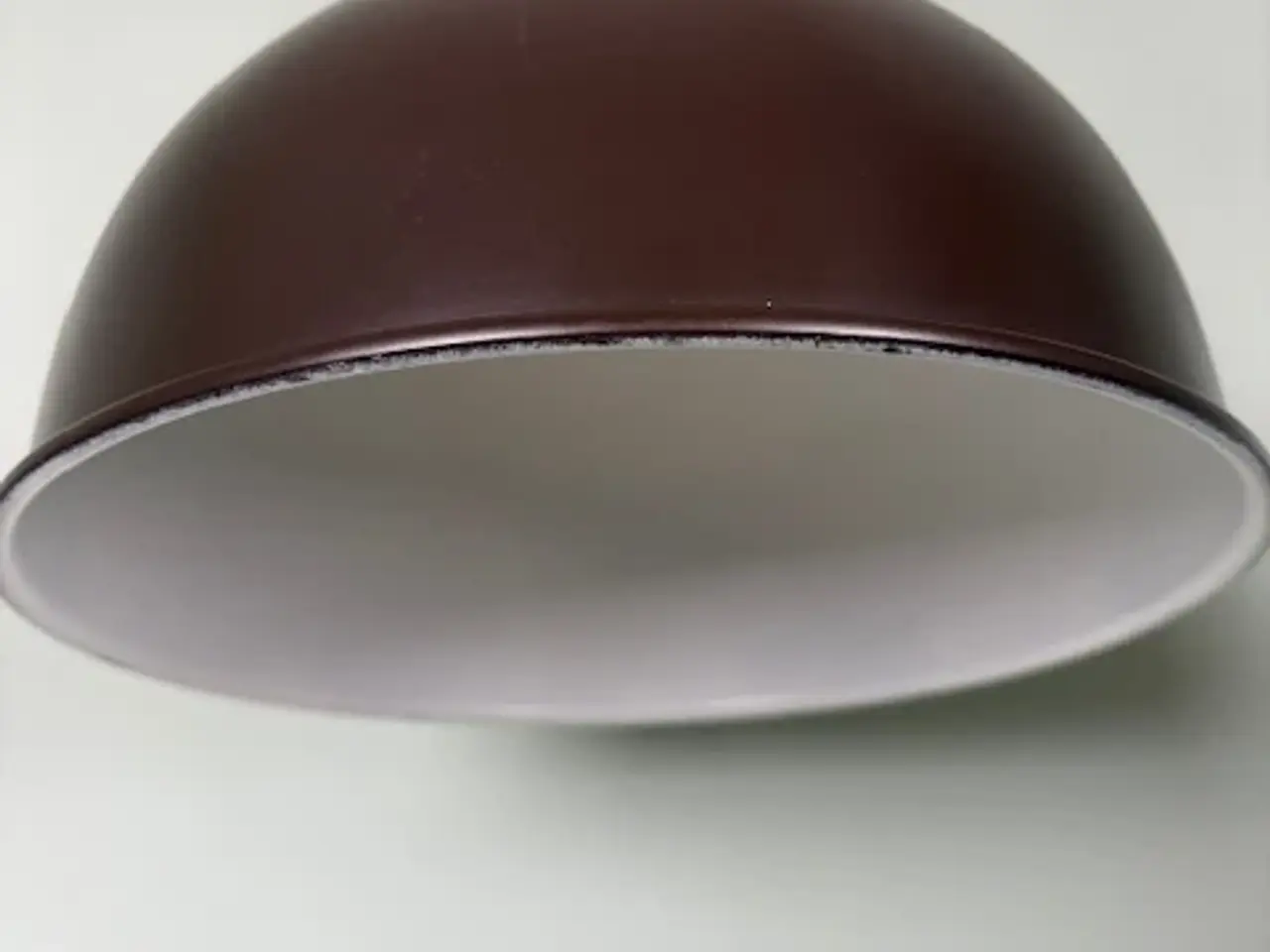 Billede 4 - Retro loftlampe i brun metal