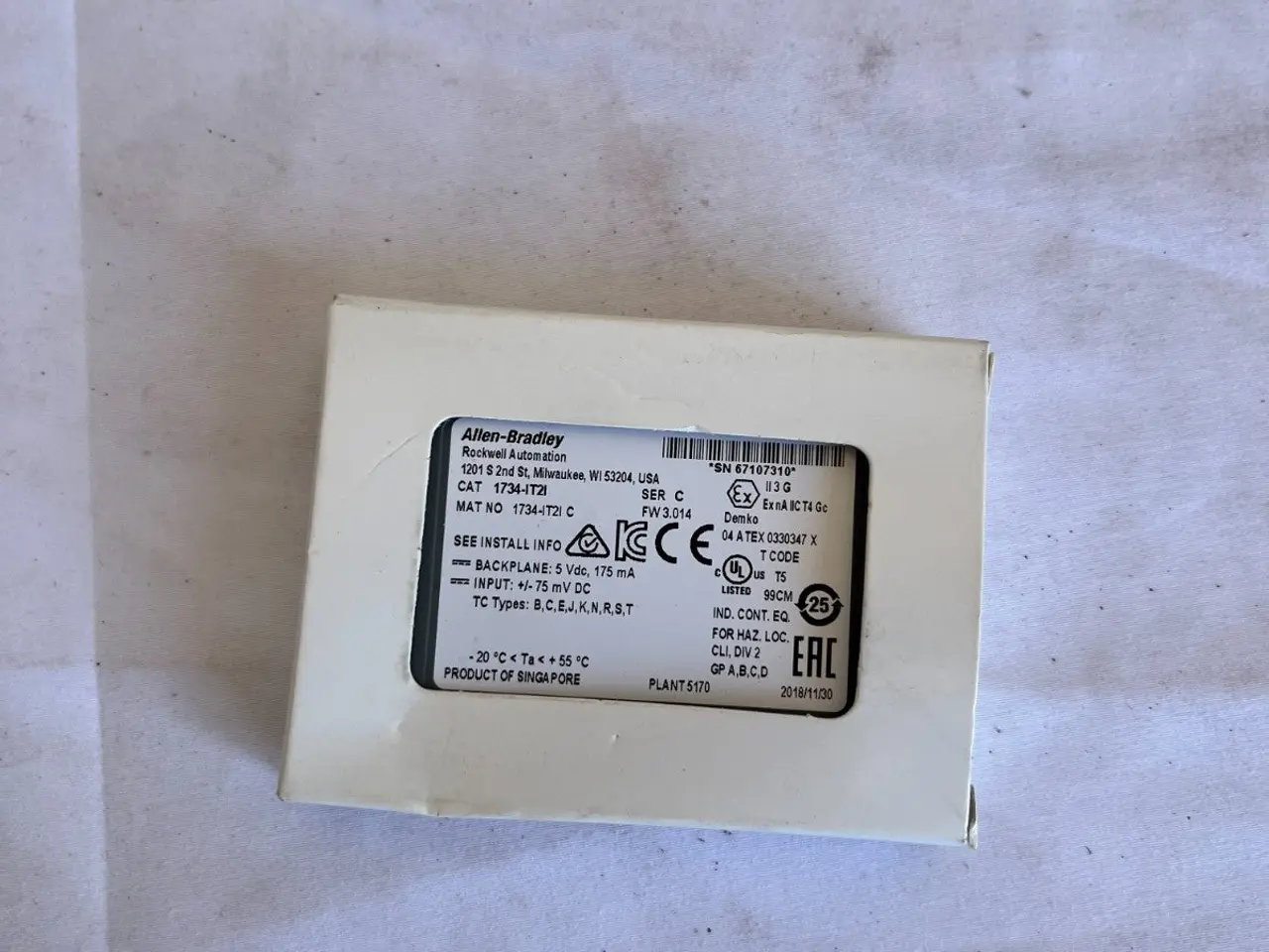 Billede 7 - Allen-Bradley 1734-IT2I Ser C POINT I/O