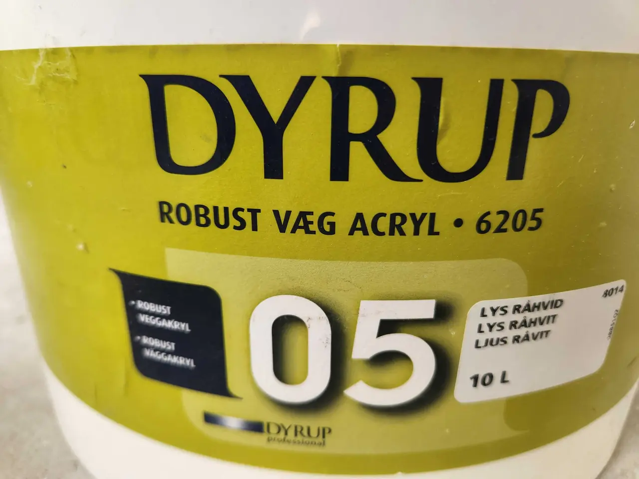 Billede 1 - 7 liter Dyrup  05 6205  maling