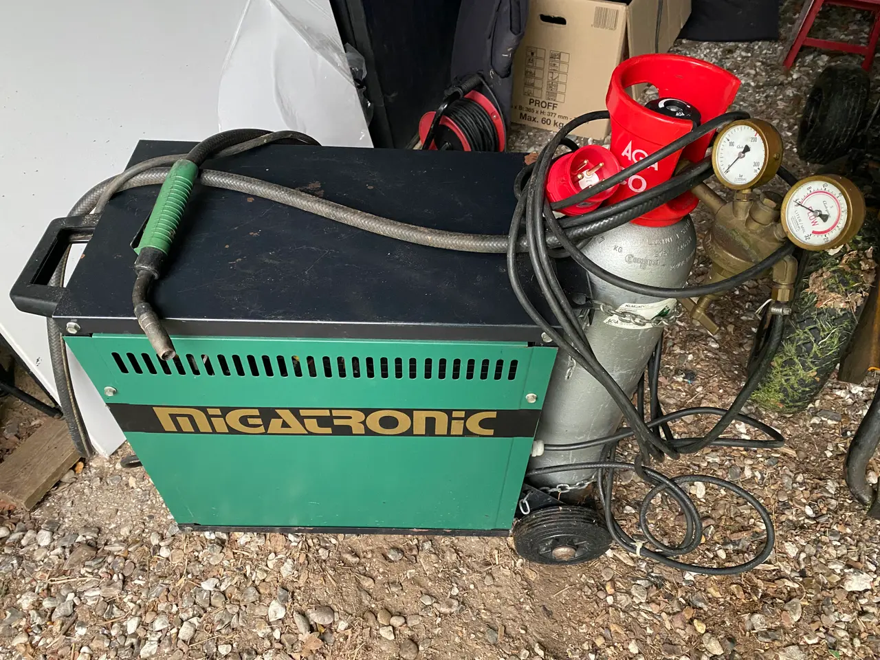 Billede 3 - MIG-Svejser Migatronic 140x med Gasflaske