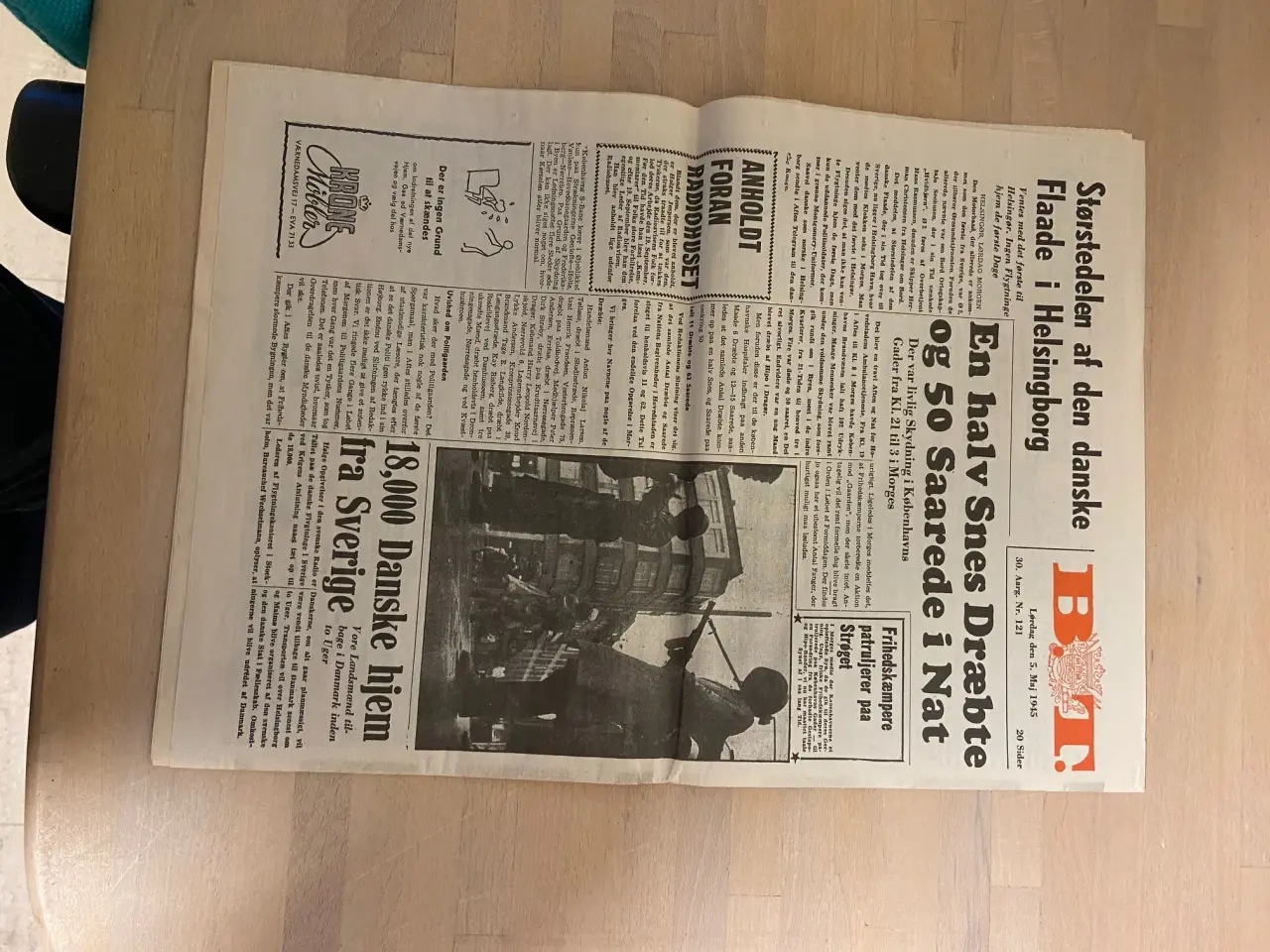 Billede 3 - BT fra 5 maj 1945