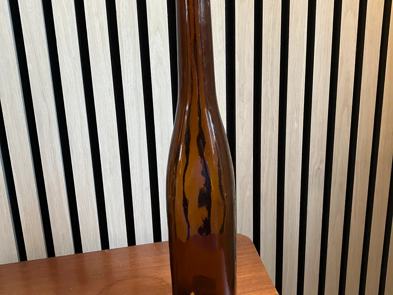 Billede 2 - Flot sæt mørkebrunt retro glas