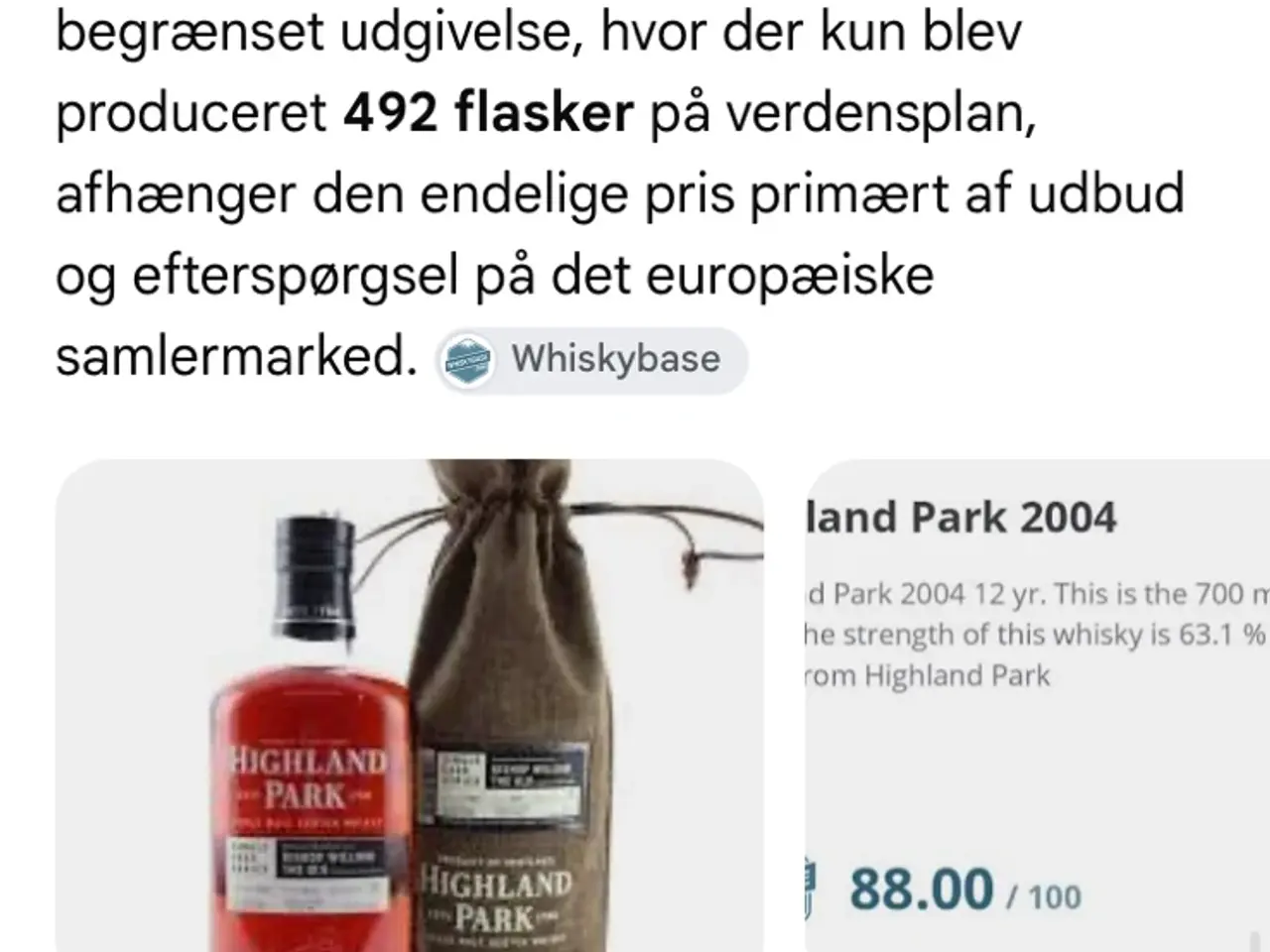 Billede 2 - Highland Park Bishop William The Old 2004