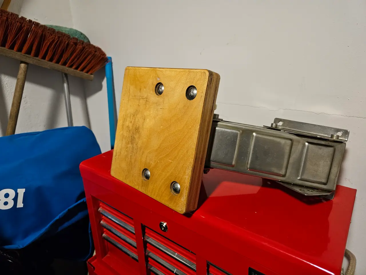Billede 3 - Hævebeslag kraftig model. Rustfri stål