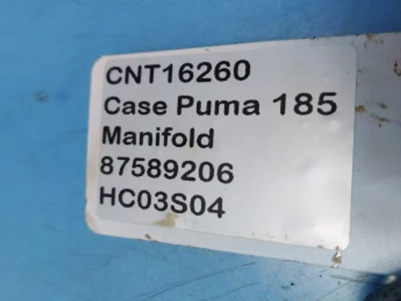 Billede 9 - Case Puma 185 Manifold 87589206