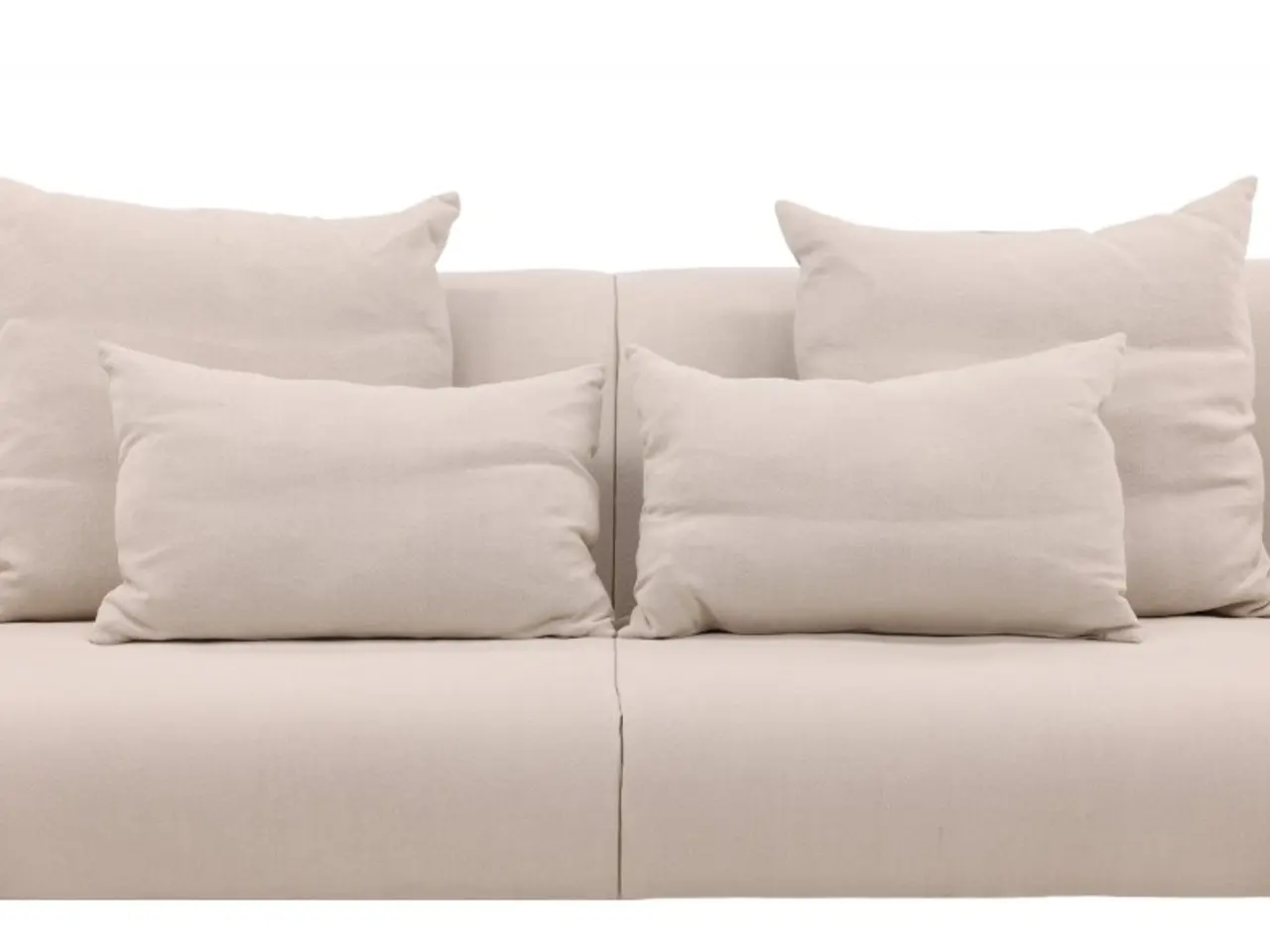 Billede 5 - ockero 3 personers Sofa - Beige og Hvid
