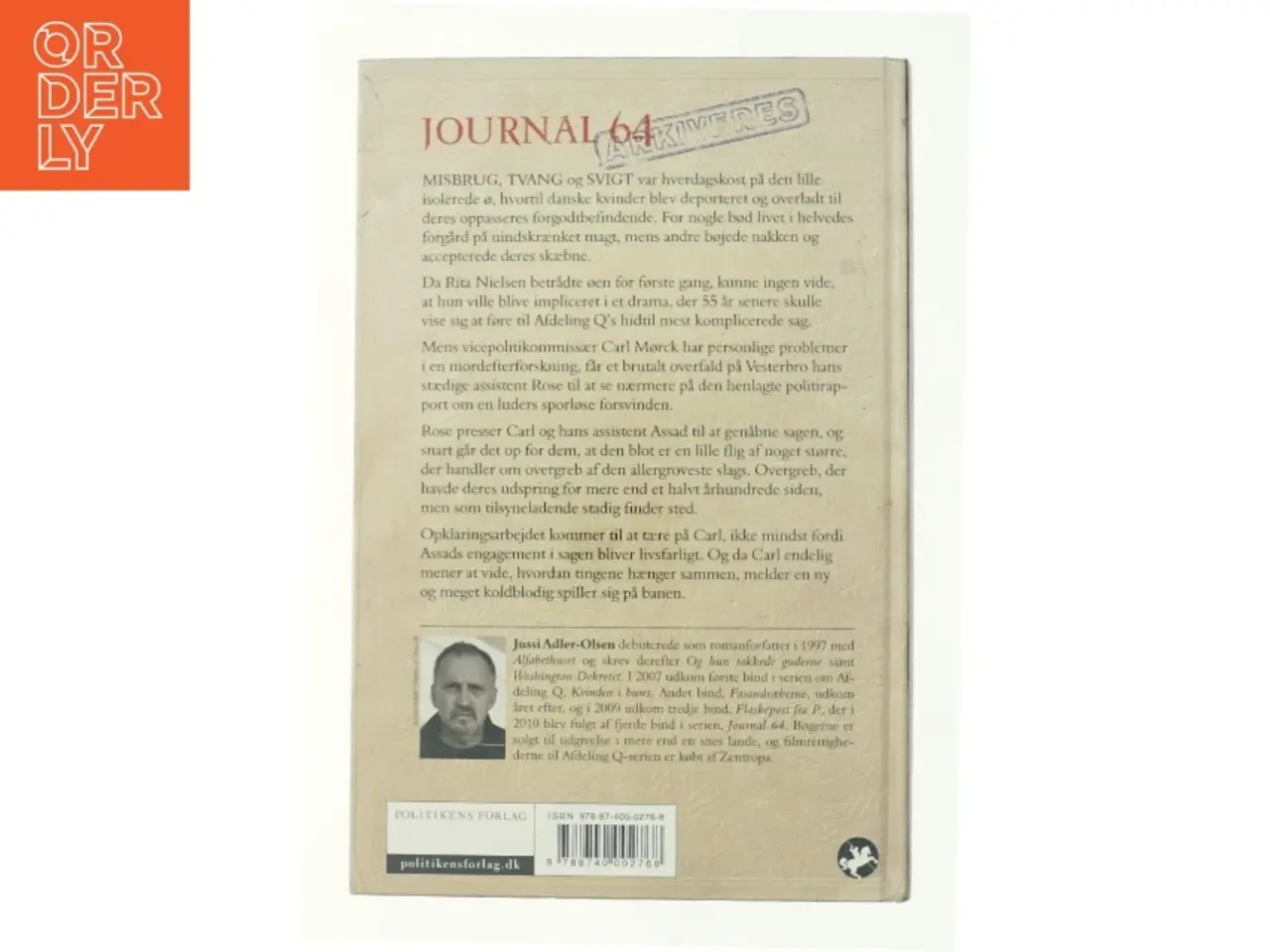 Billede 3 - Journal 64 af Jussi Adler-Olsen (Bog)