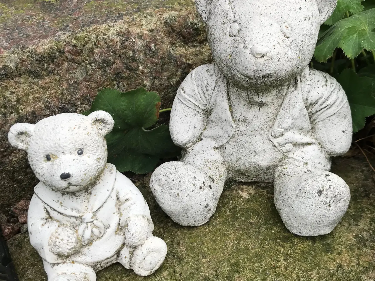 Billede 1 - Havefigur bamser
