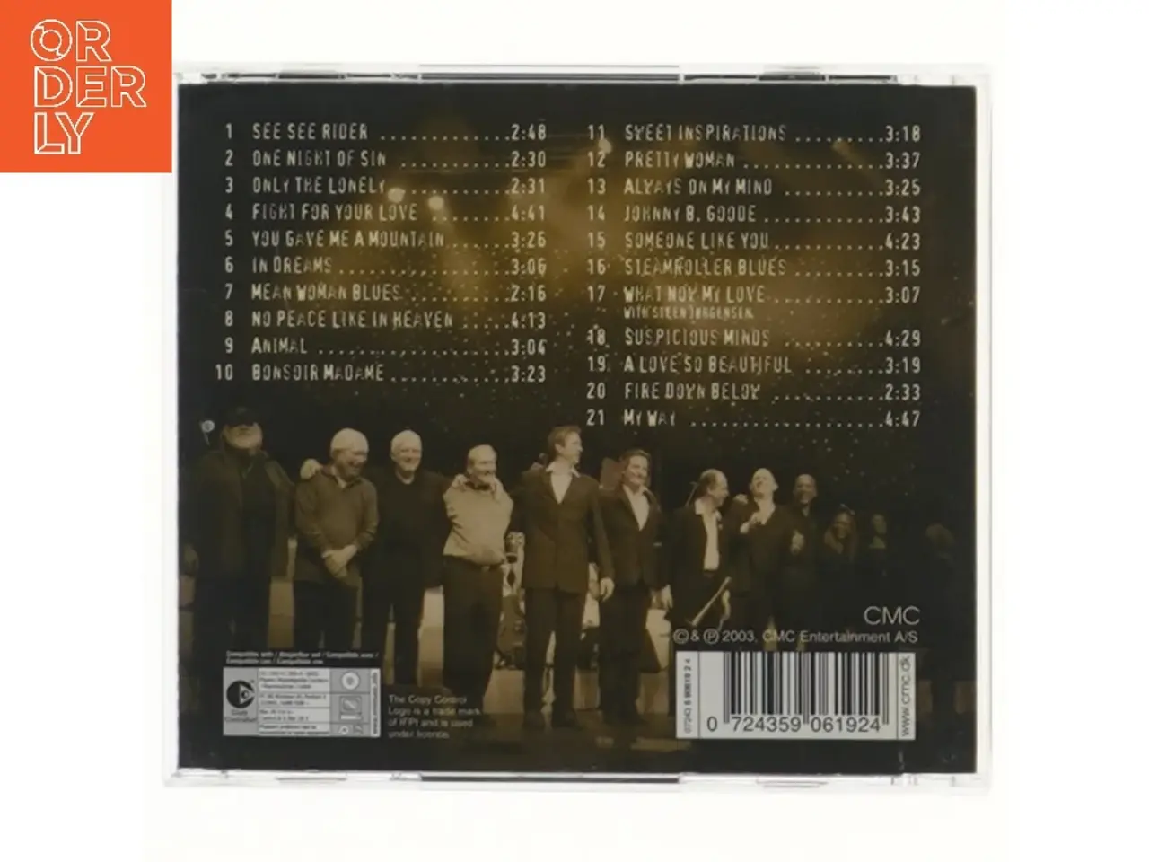 Billede 3 - Big Fat Snake CD - One Night of Sin