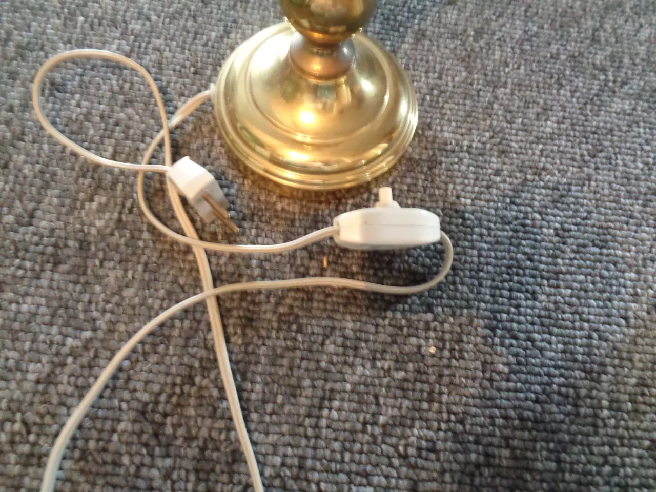 Billede 4 - Messing lampe