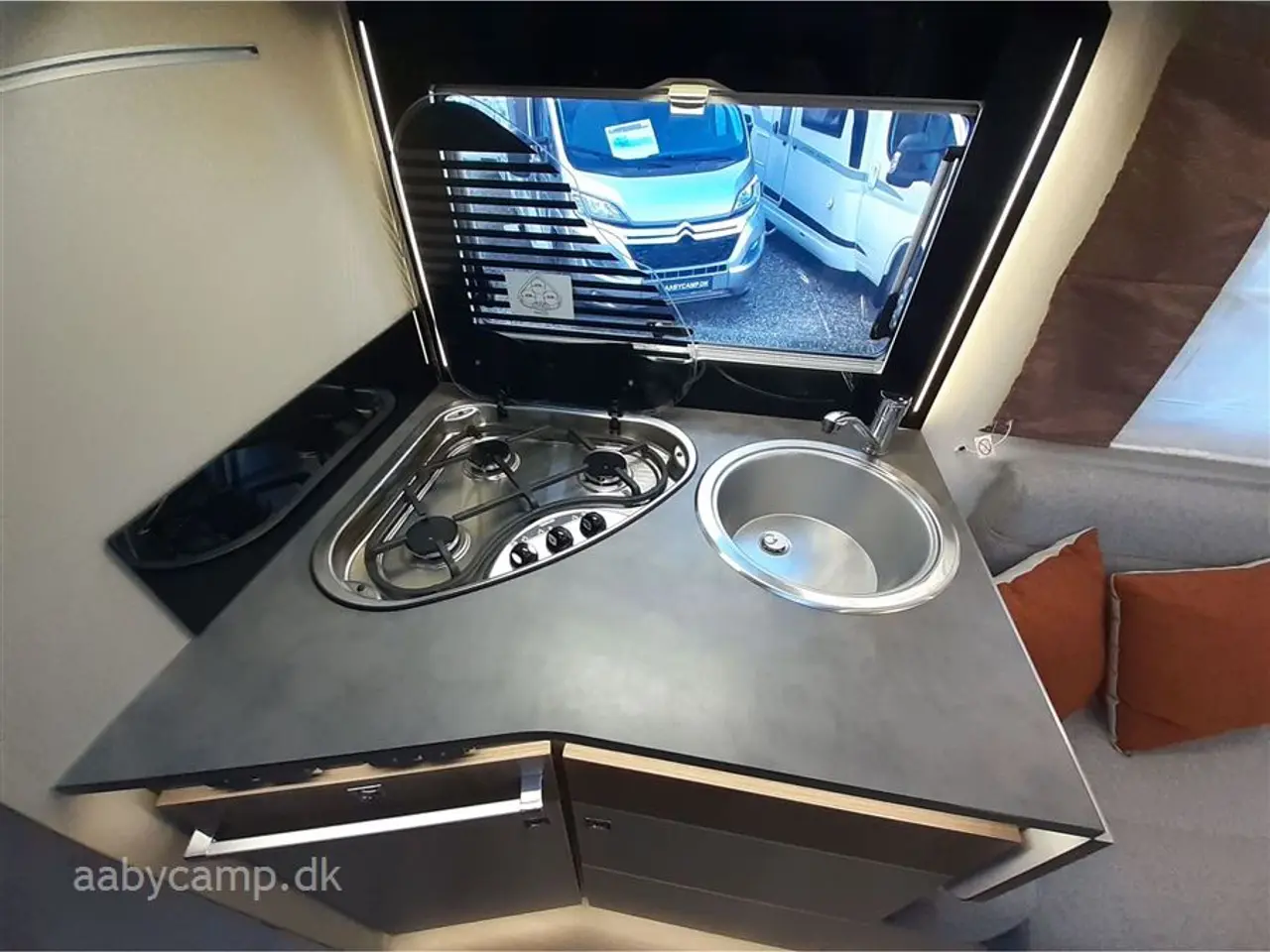 Billede 12 - 2020 - Chausson Titanium 720 Automatgear.face to face siddegruppe.Dieselfyr.markise. Kun 45,000 km.