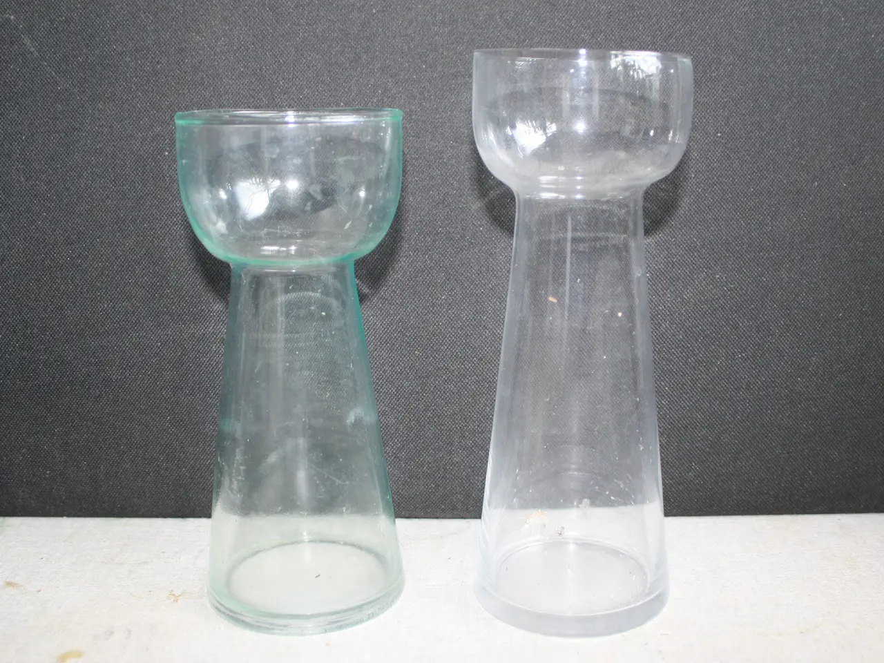 Billede 1 - 2 gamle hyacintglas