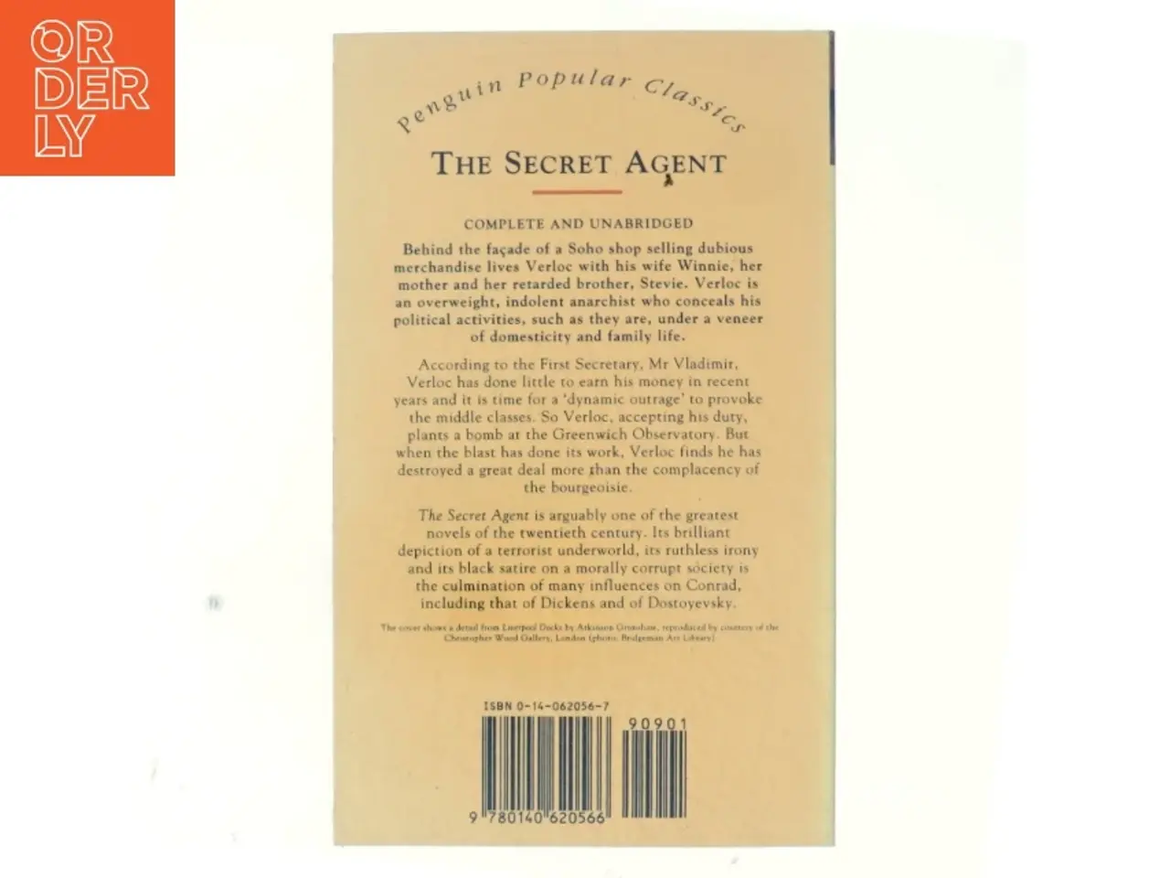 Billede 3 - The secret agent : a simple tale af Joseph Conrad (Bog)