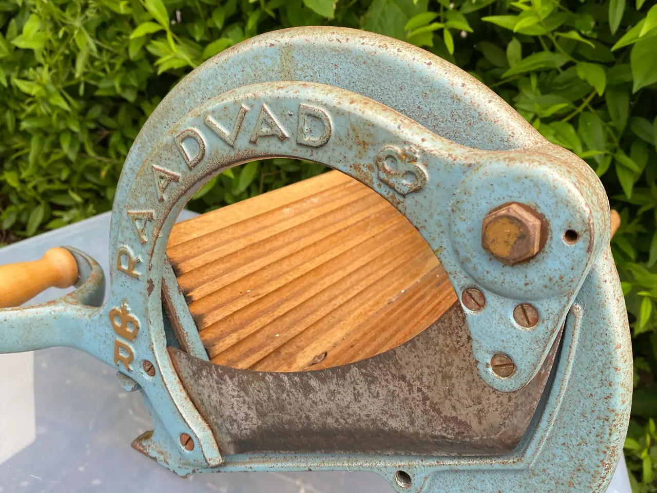 Billede 8 - Original retro Raadvad brødskærer (Model 294) 