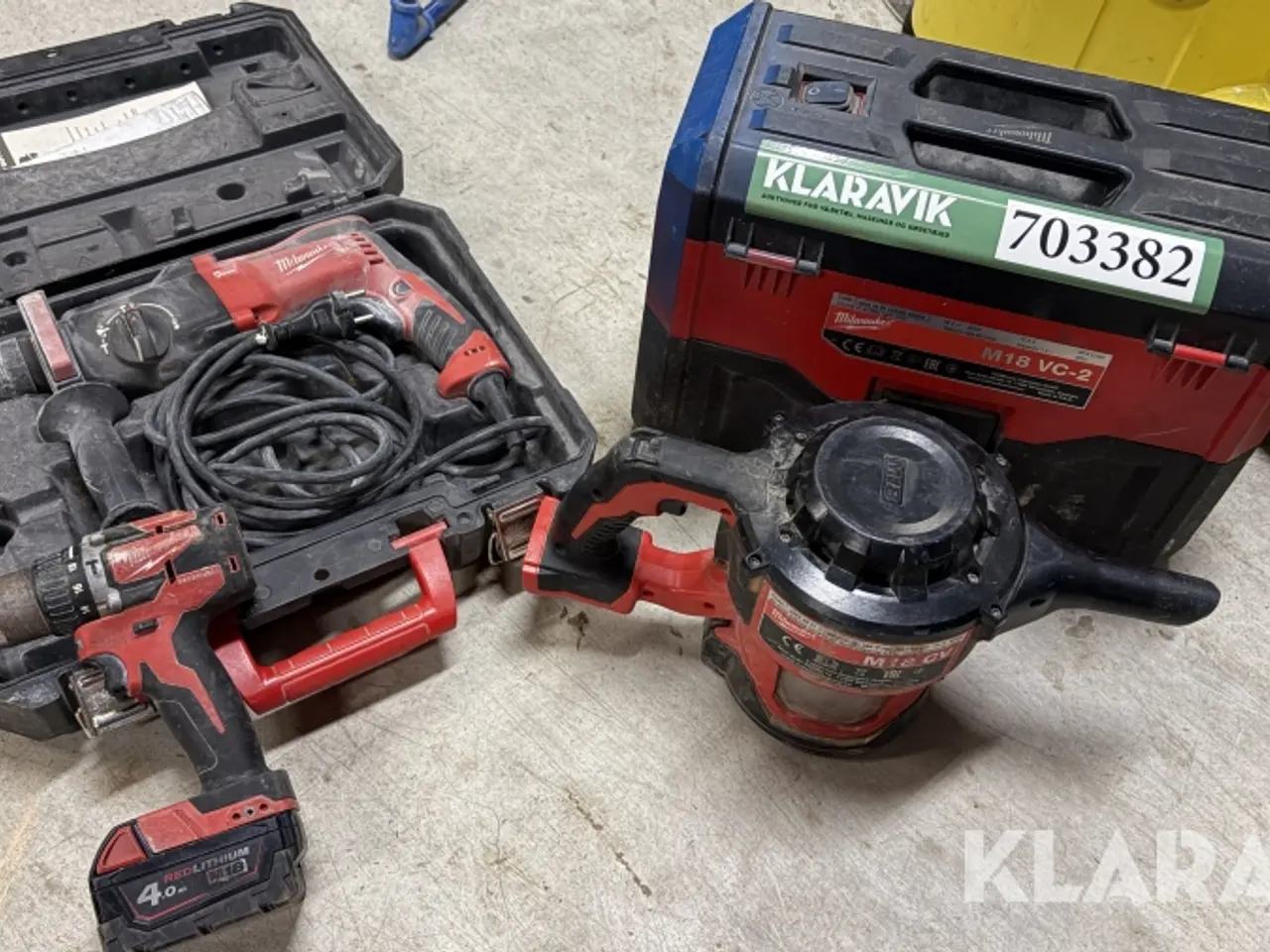 Billede 1 - M18 maskiner & 230 Slagskruemaskine