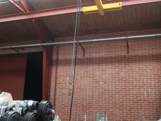 Traverskran med el. kædetalje SWF 500 kg.